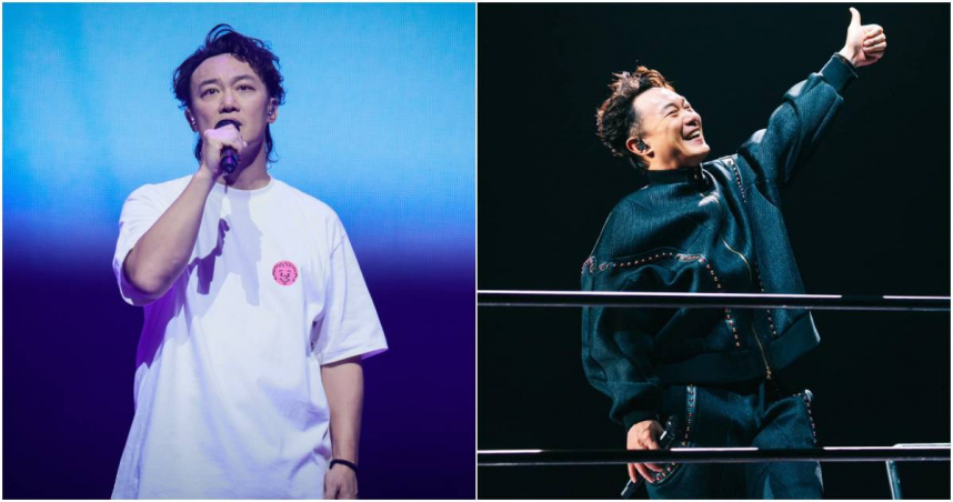 陳奕迅日前打網球中暑休克昏倒,導致腮骨骨裂縫了至少30針。(圖/擷取自Facebook/陳奕迅 Eason Chan)