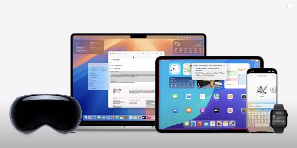 蘋果WWDC重磅發表Apple Intelligence！AI功能全開放、Siri個人化升級等亮點一次看