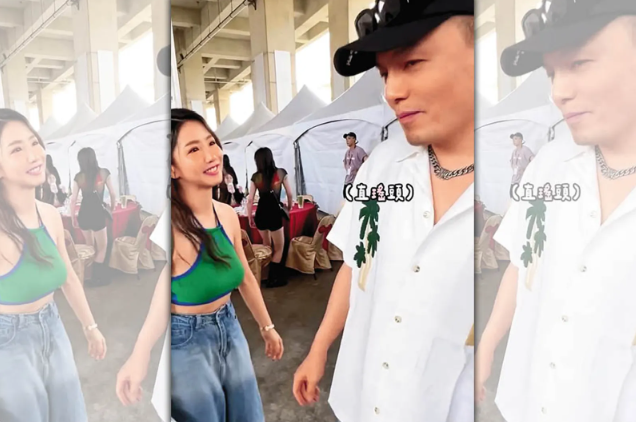 郭書瑤與春風互動親密！經紀公司同門變緋聞 出雙入對曖昧全被拍