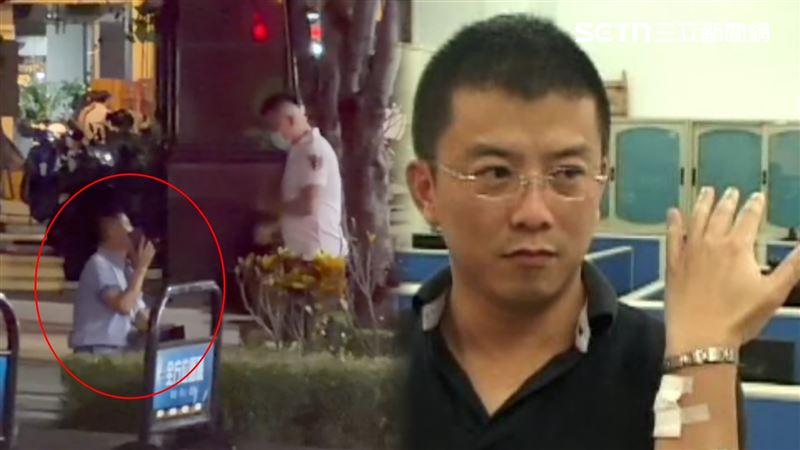 名師崩潰！陳立（本名陳永士）遭補習班連環開除　下跪鬧場1小時警消勸才帶走