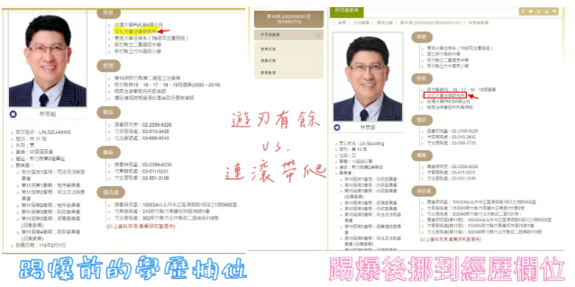 林思銘爆碩士假學歷疑雲　多次在選舉公報寫「法研所碩士」遭批欺騙選民